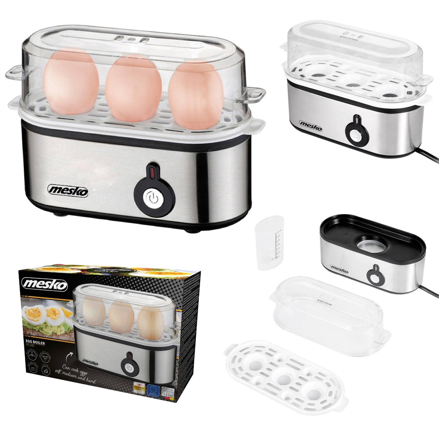 Mesko MS 4485 Egg boiler for 3 eggs 000773