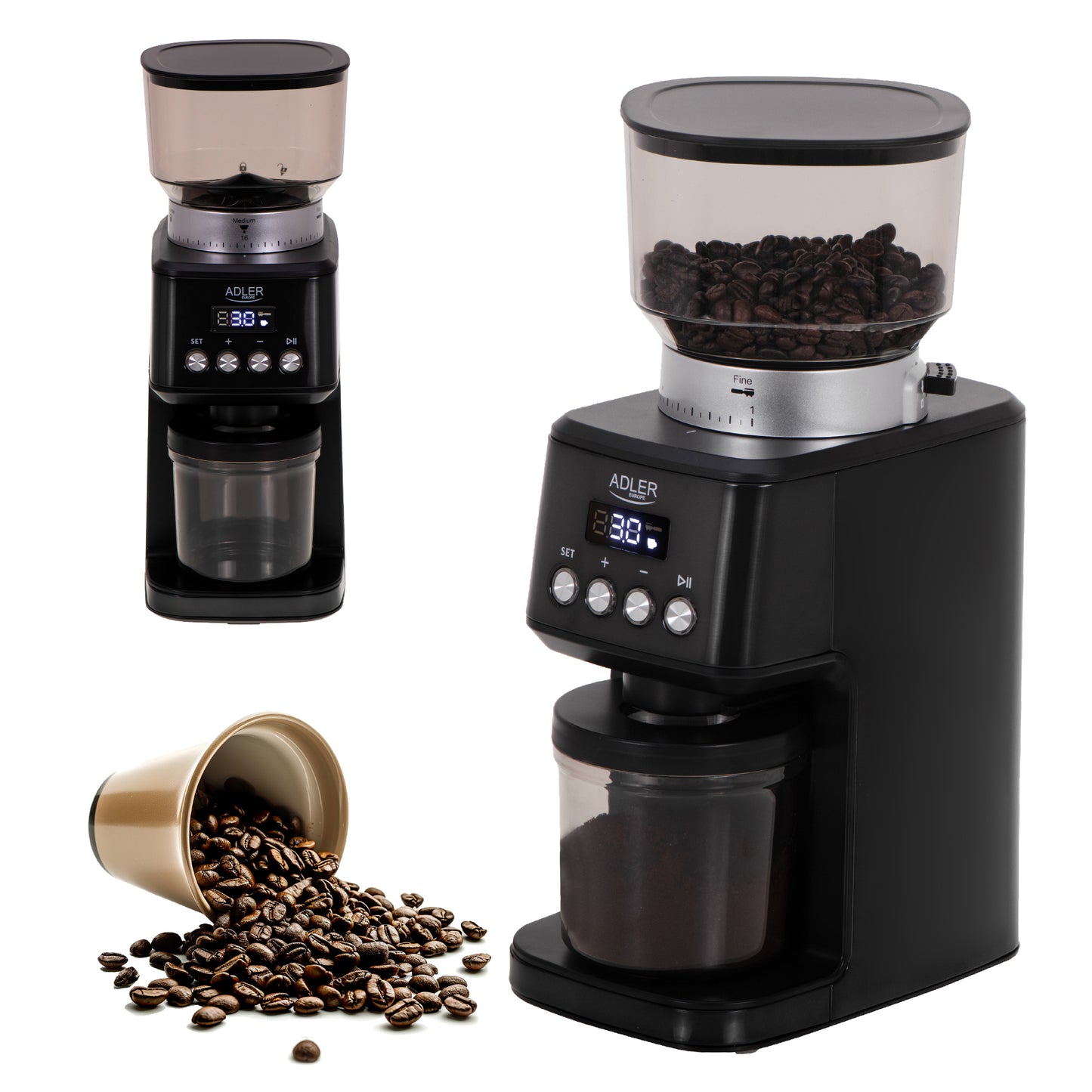 Adler AD 4300 Burr coffee grinder - 00057