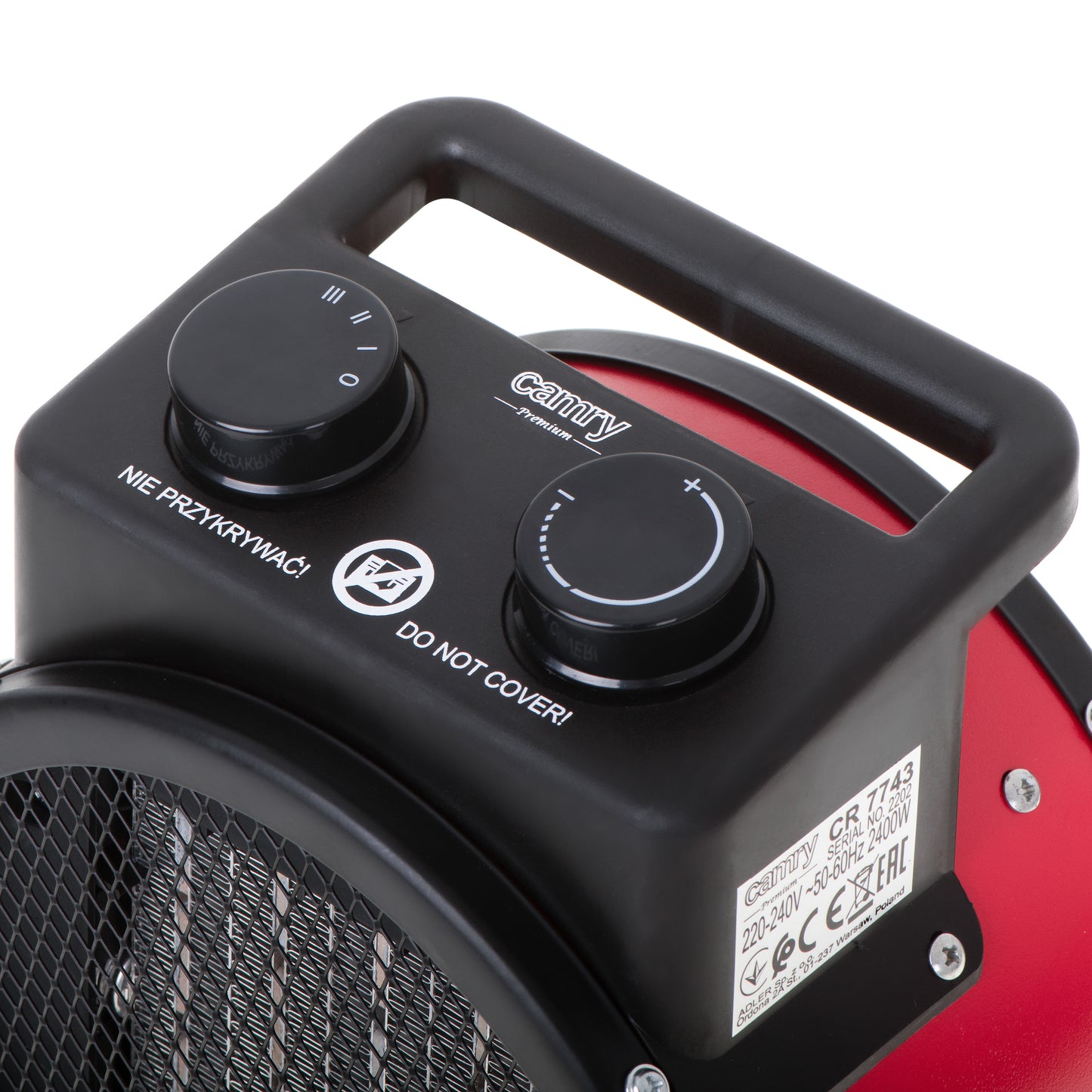 Camry CR 7743 Ceramic fan heater 2400W 000113