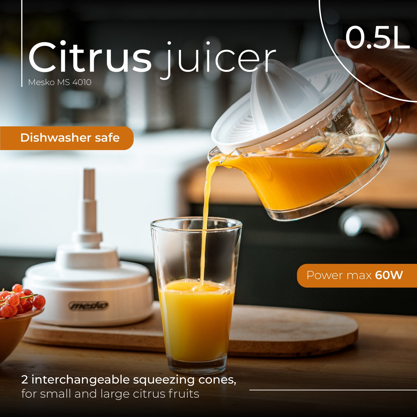 Mesko MS 4010 Citrus juicer 00449