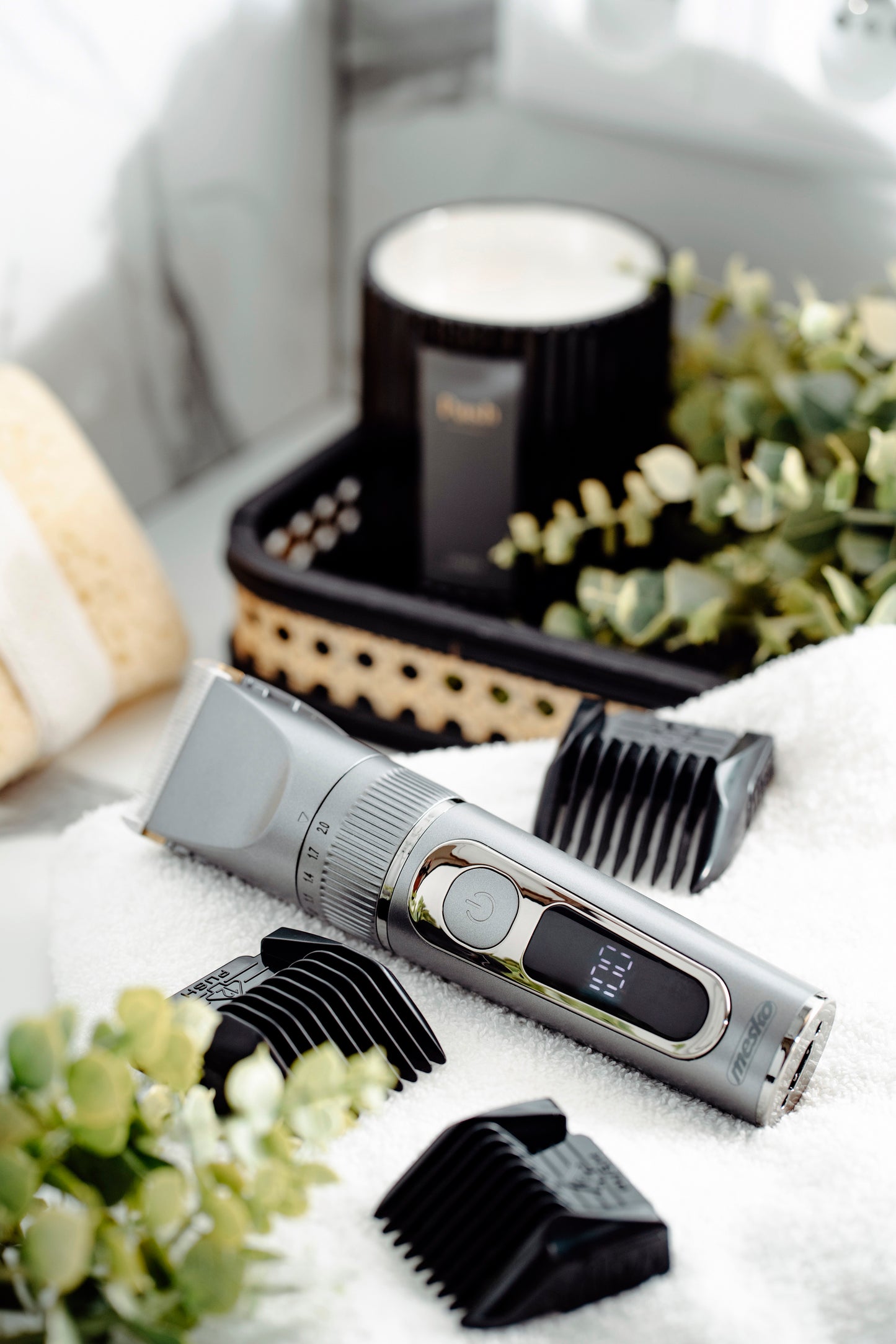 Mesko MS 2843 Hair clipper with LCD 000999