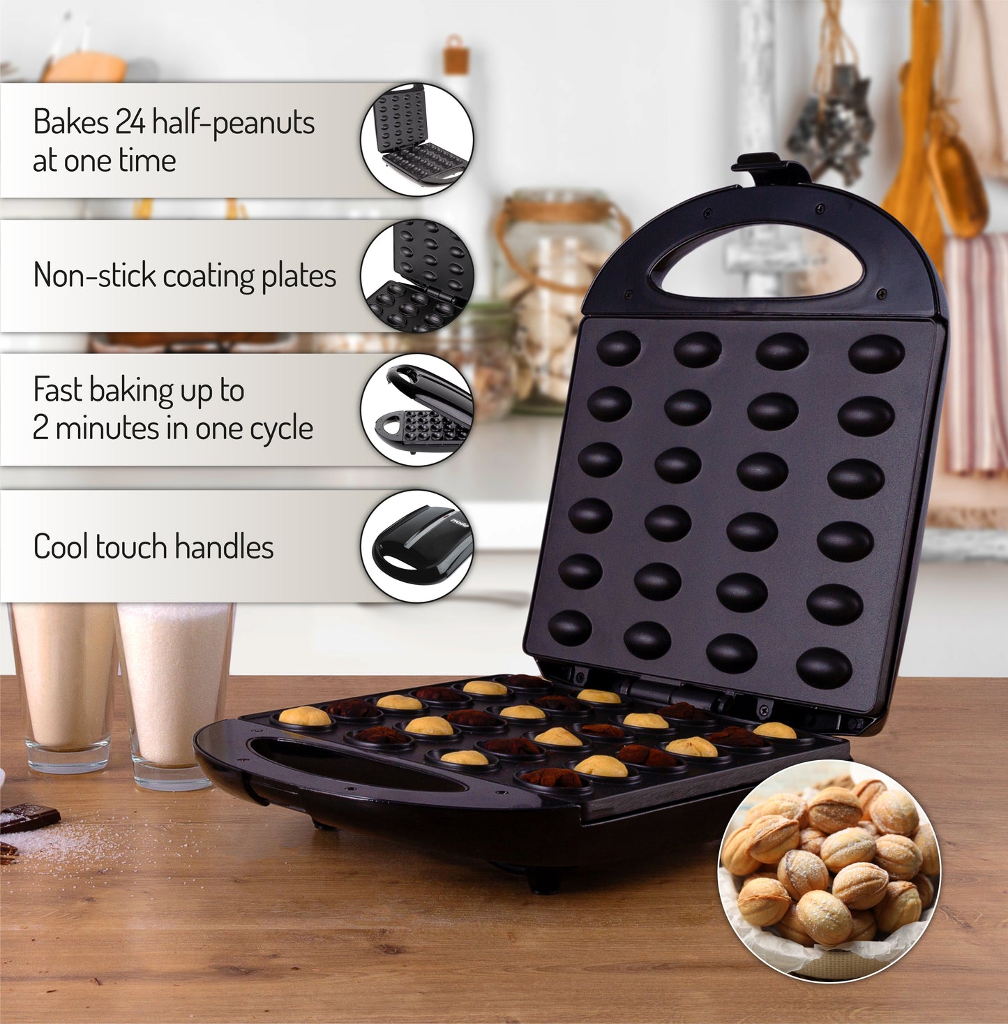 Mesko MS 3041 Nut Maker (24 pcs) XL 000552