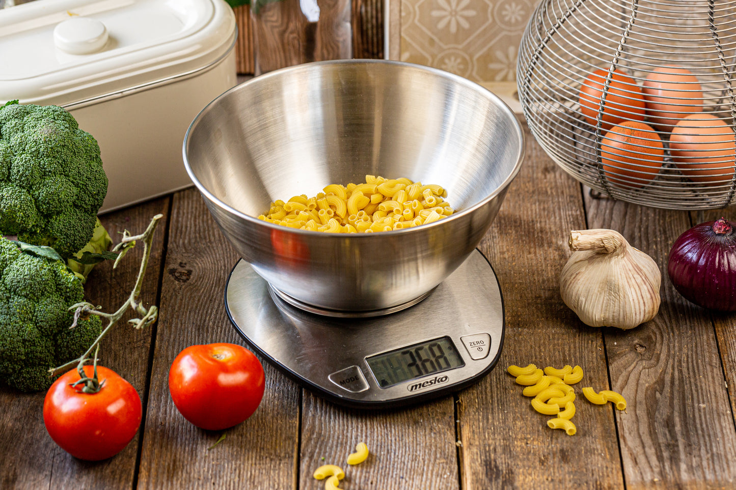 Mesko MS 3152 Scale kitchen with a bowl 2L 000119