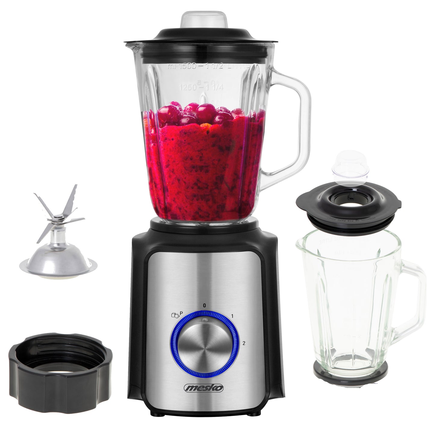 Mesko MS 4080 Blender - Glass jar 1,5L 003099