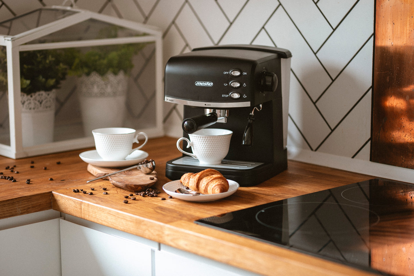 Mesko MS 4409 Espresso machine - 15 bar 000945