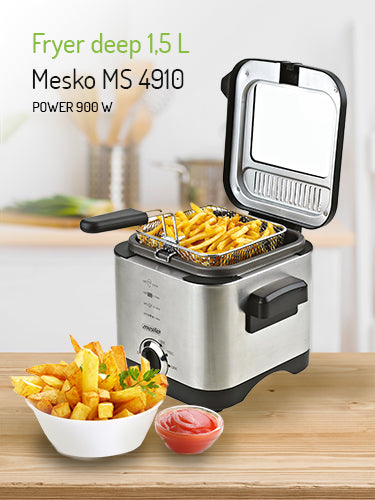 Mesko MS 4910 Deep Fryer 1,5 L 0004521