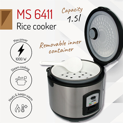 Mesko MS 6411 Rice cooker - capacity 1.5L 81332