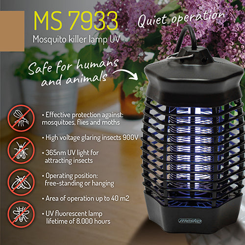 Mesko MS 7933 Mosquito killer lamp UV 8774112