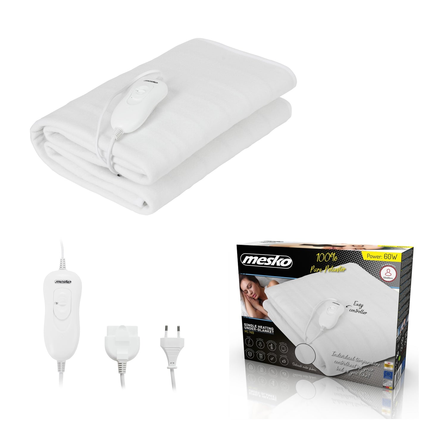 Mesko MS 7419 Electric heating under-blanket 94821