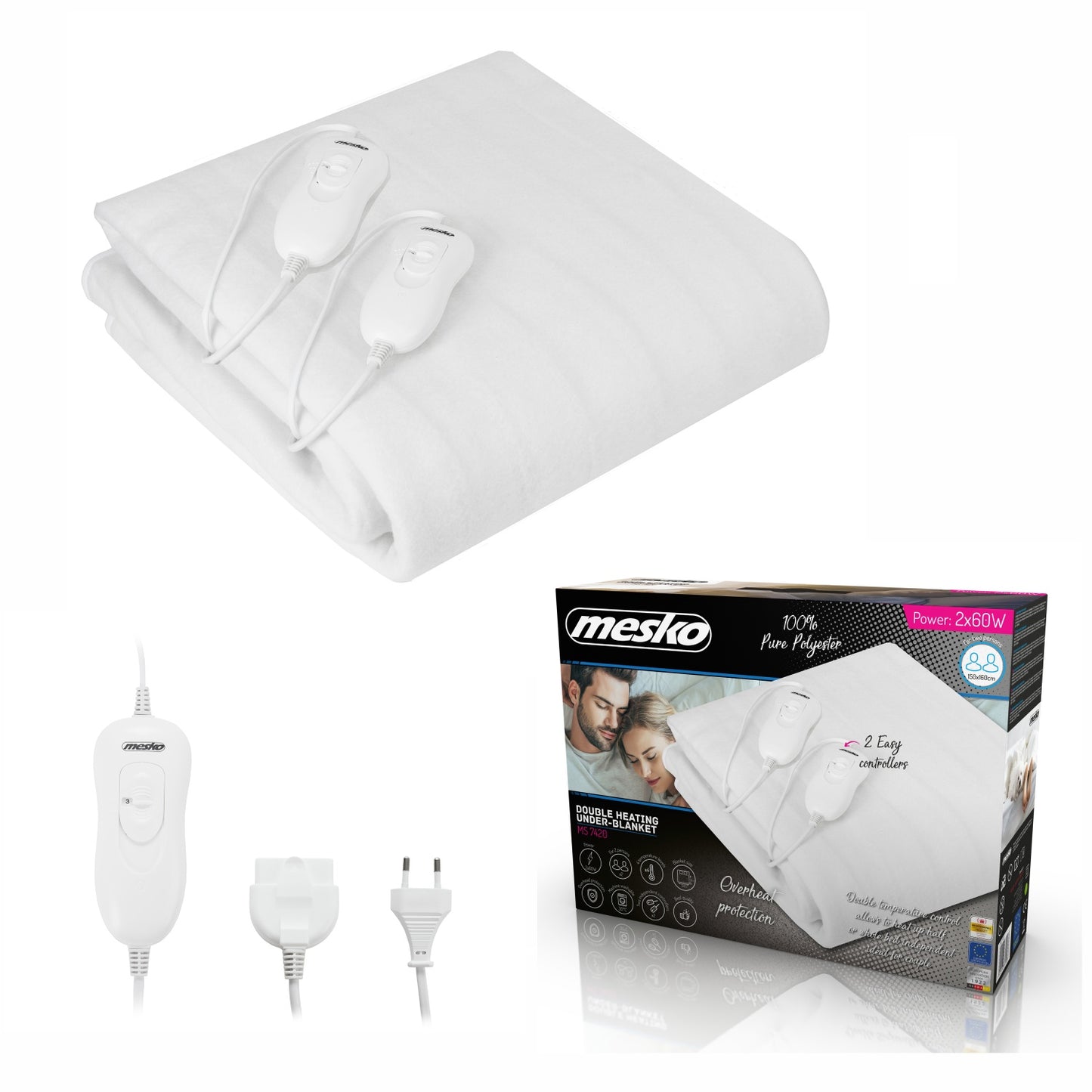 Mesko MS 7420 Electric heating under-blanket 33142