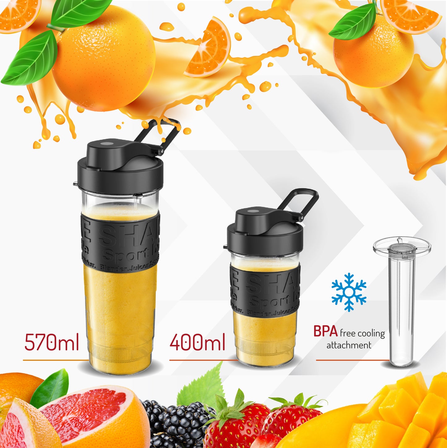 Adler AD 4081 Personal blender with cooling stick - 00053