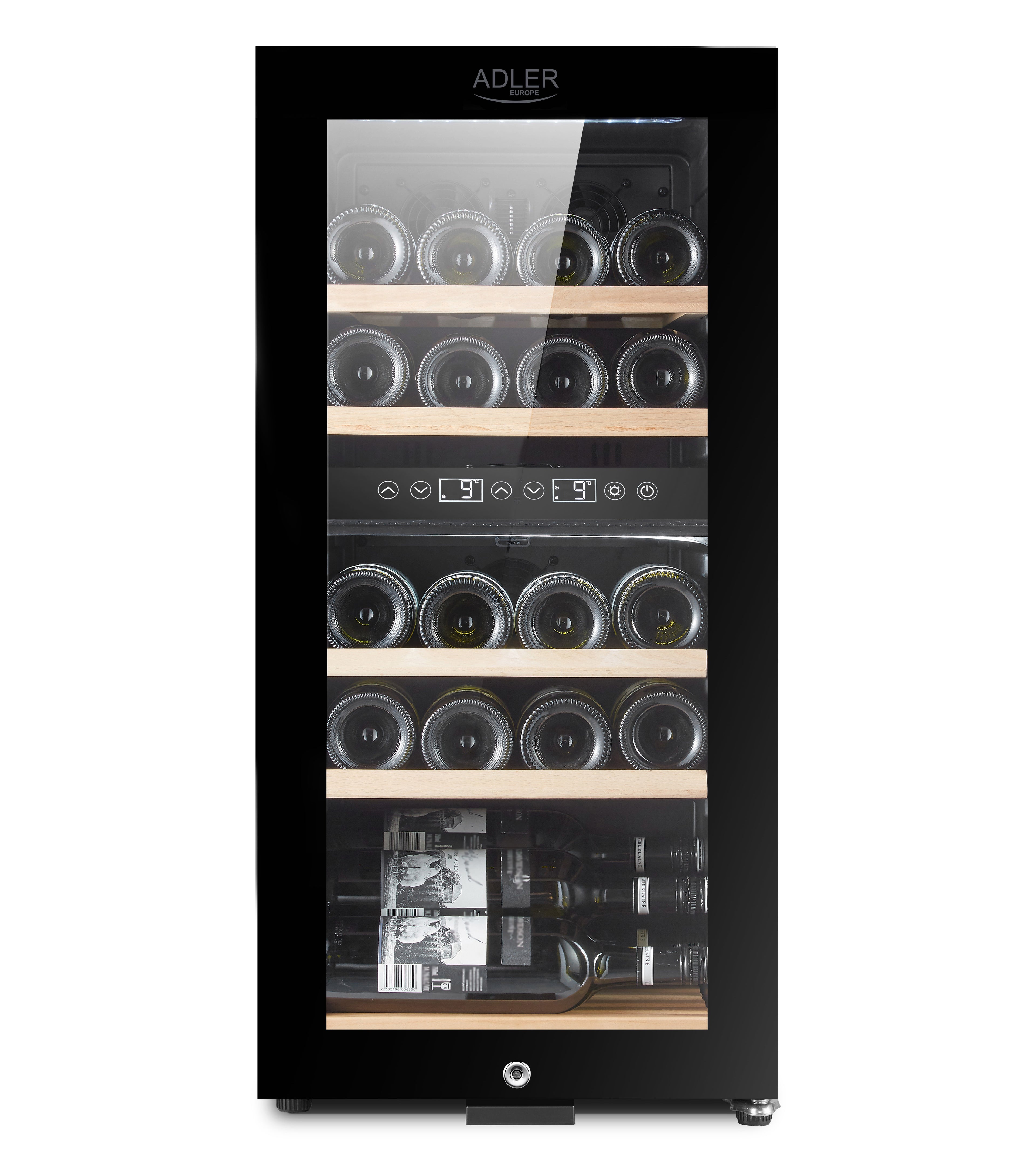Adler AD 8080 Wine cooler 60L Dual cooling zone 00047