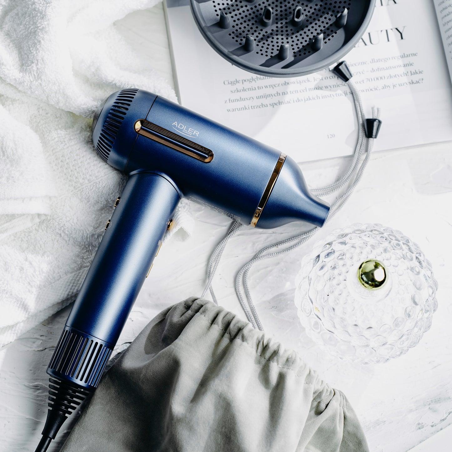 Adler AD 2271 SUPERSPEED hair dryer - Brushless motor 110,000 RPM - 00060