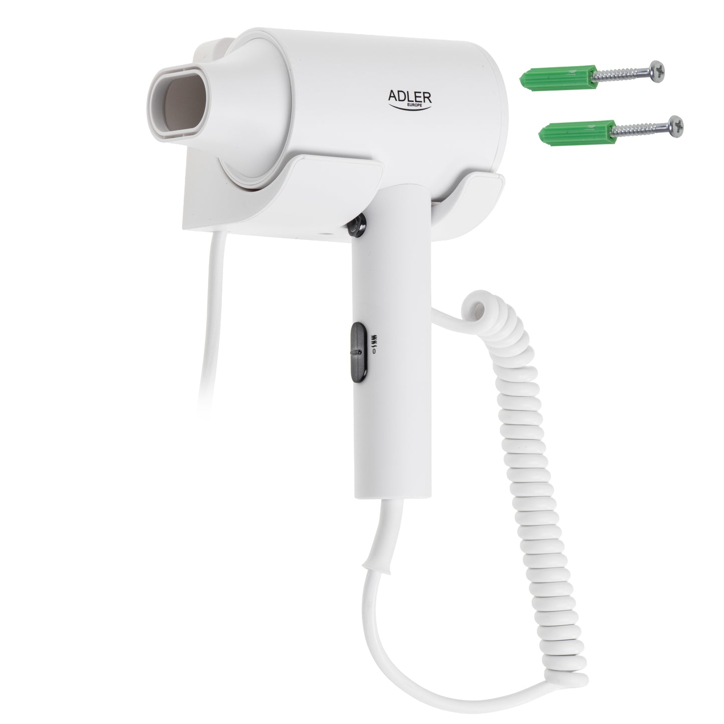 Adler AD 2285 white Hair Dryer - Wall-Mount