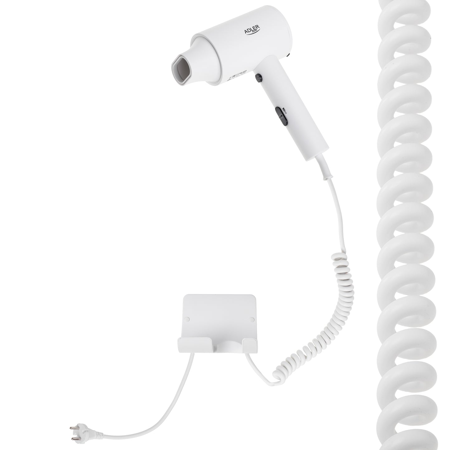Adler AD 2285 white Hair Dryer - Wall-Mount
