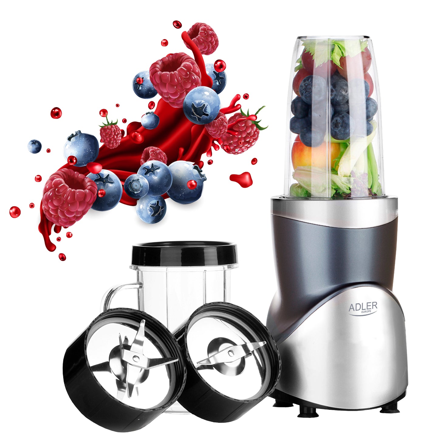 Adler AD 4084 Blender Smoothie Set - 00052