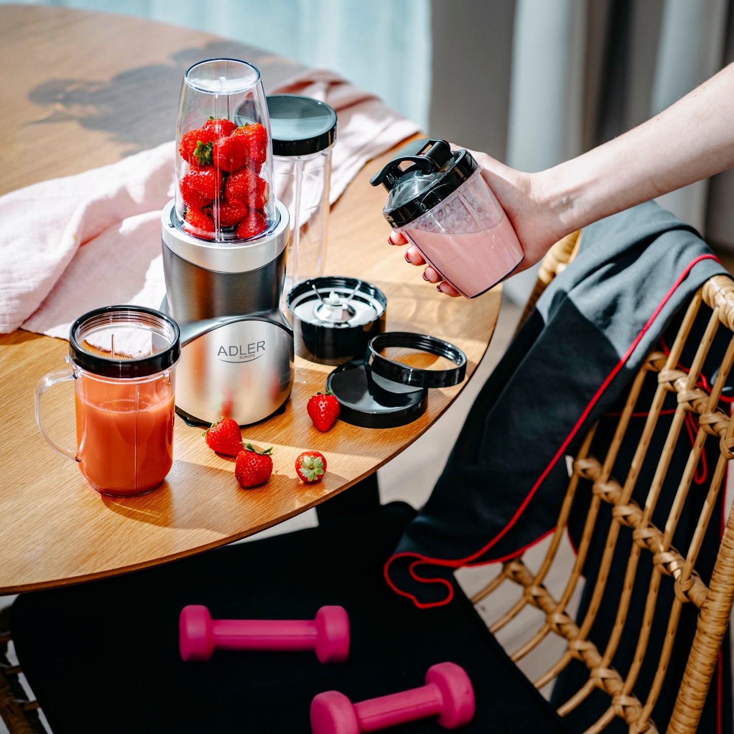 Adler AD 4084 Blender Smoothie Set - 00052