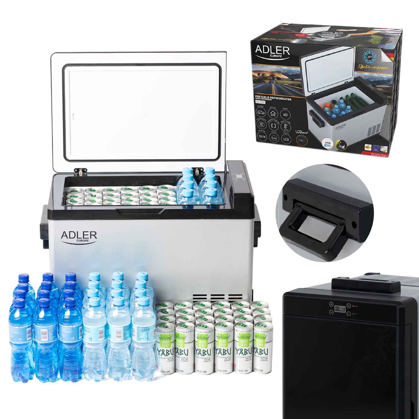 Adler AD 8081 Portable refrigerator 40L with compressor 00048