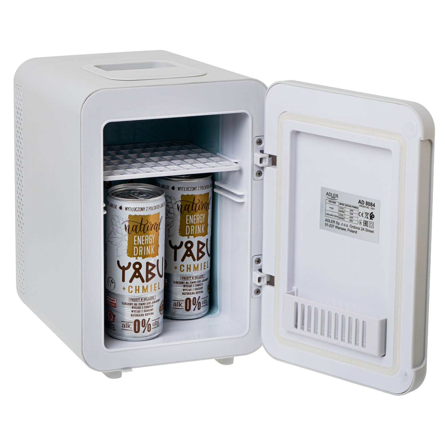 Adler AD 8084 Mini Fridge 4L | Cooling & Heating | For Home & Car | Peltier System 000998