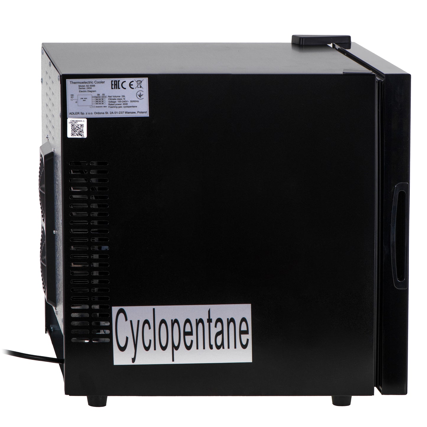 Adler AD 8088 Thermoelecric cooler 00044