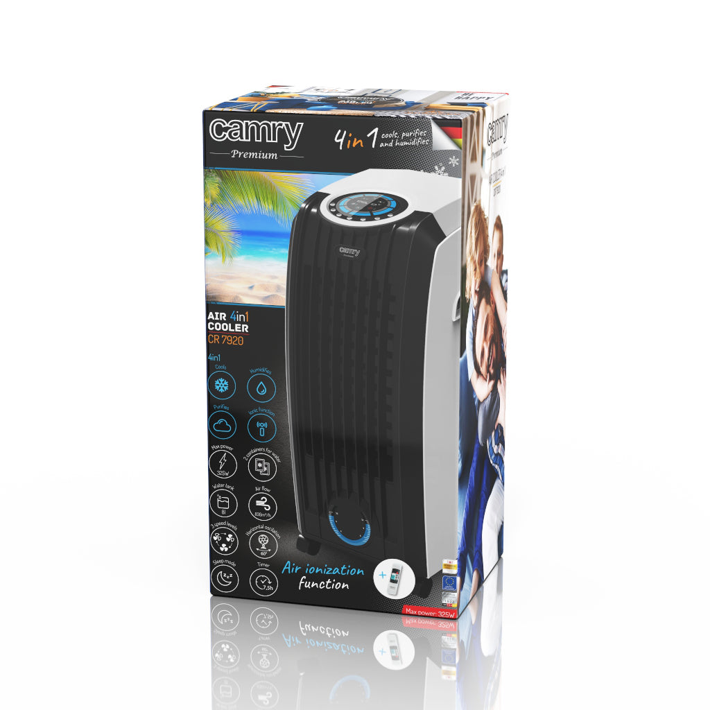 Camry CR 7920 Air cooler 8L ION 4 in 1 with remote controller 00091