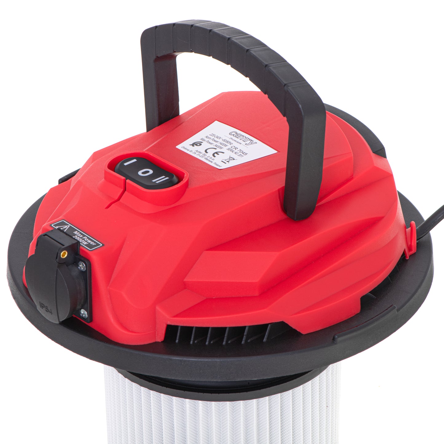 Camry CR 7045 Professional industrial vacuum cleaner with tool socket -00103