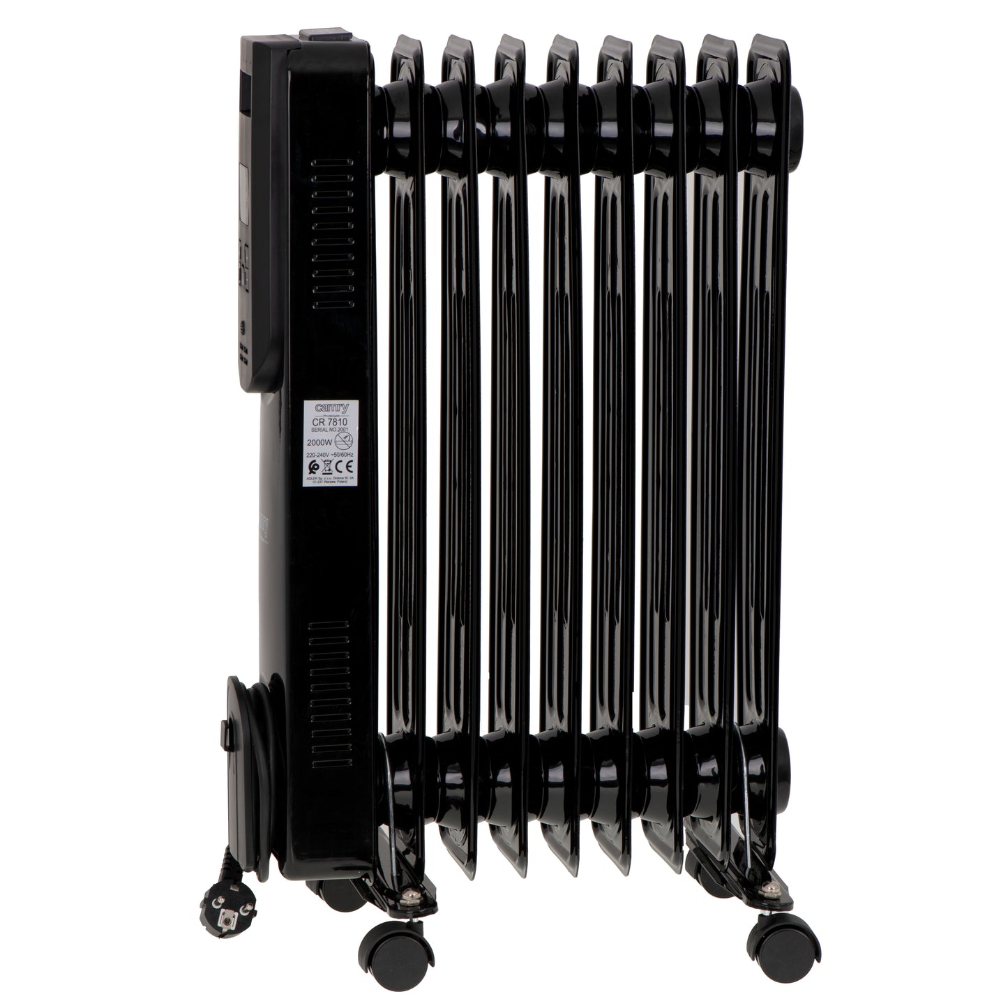 Camry CR 7810 Oil-filled LED radiator with remote control 9 ribs 000106