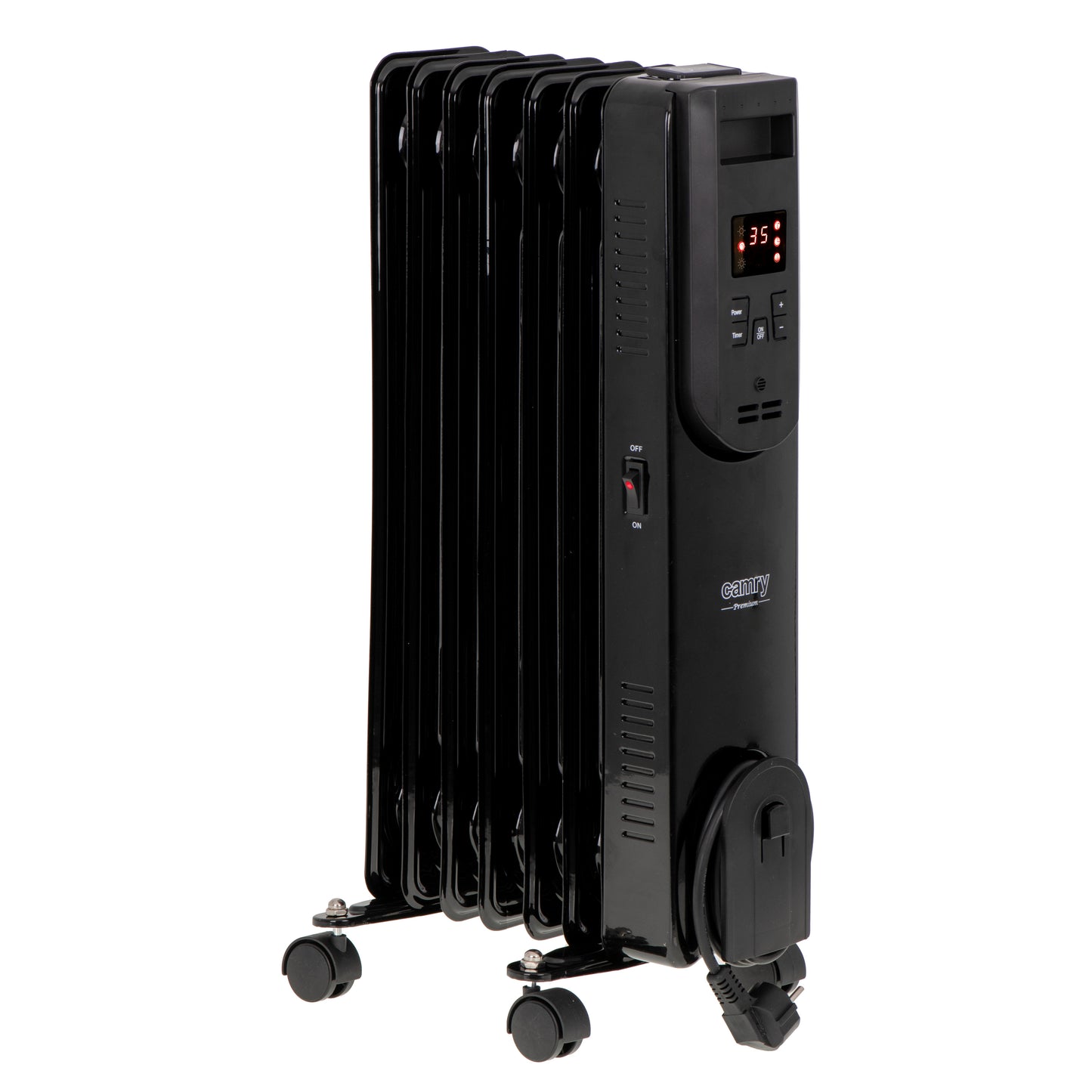Camry CR 7812 Oil-filled LED radiator with remote control 7 ribs 000107