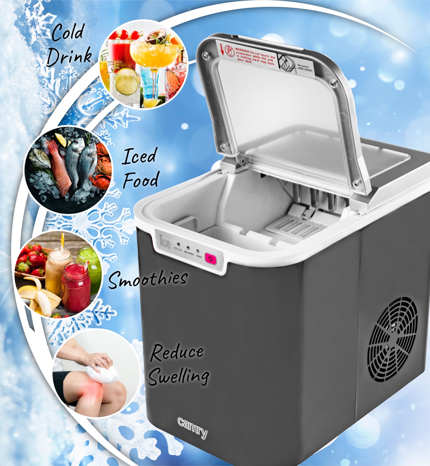 Camry CR 8073 Ice cube maker 000881