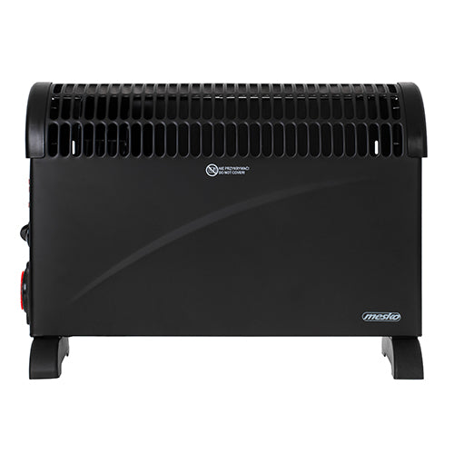 Mesko MS 7741 black Convector heater with timer and Turbo fan 93305