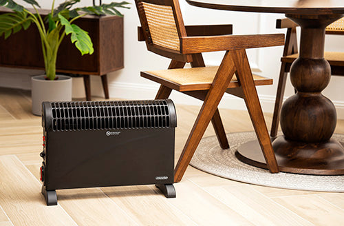 Mesko MS 7741 black Convector heater with timer and Turbo fan 93305