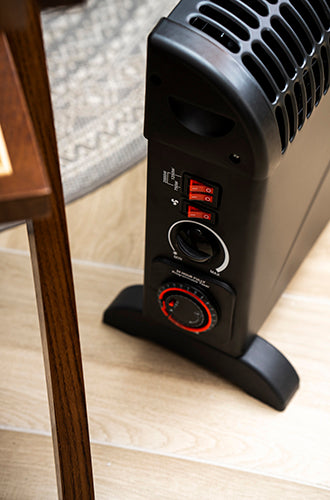Mesko MS 7741 black Convector heater with timer and Turbo fan 93305