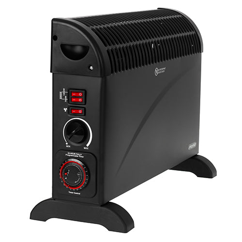 Mesko MS 7741 black Convector heater with timer and Turbo fan 93305