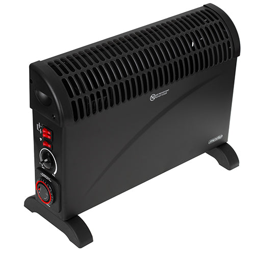 Mesko MS 7741 black Convector heater with timer and Turbo fan 93305