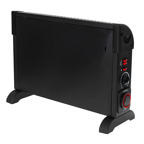 Mesko MS 7741 black Convector heater with timer and Turbo fan 93305